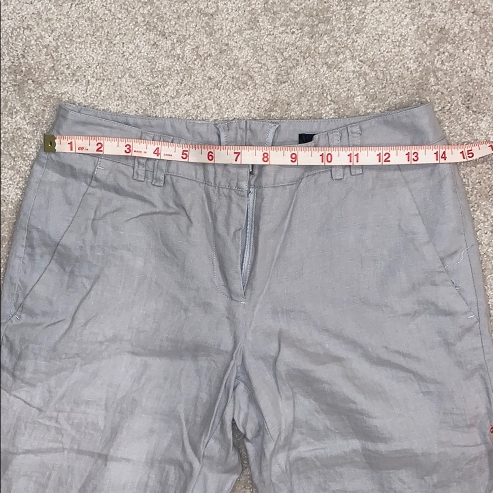 Light gray linen pants - Picture 7 of 9